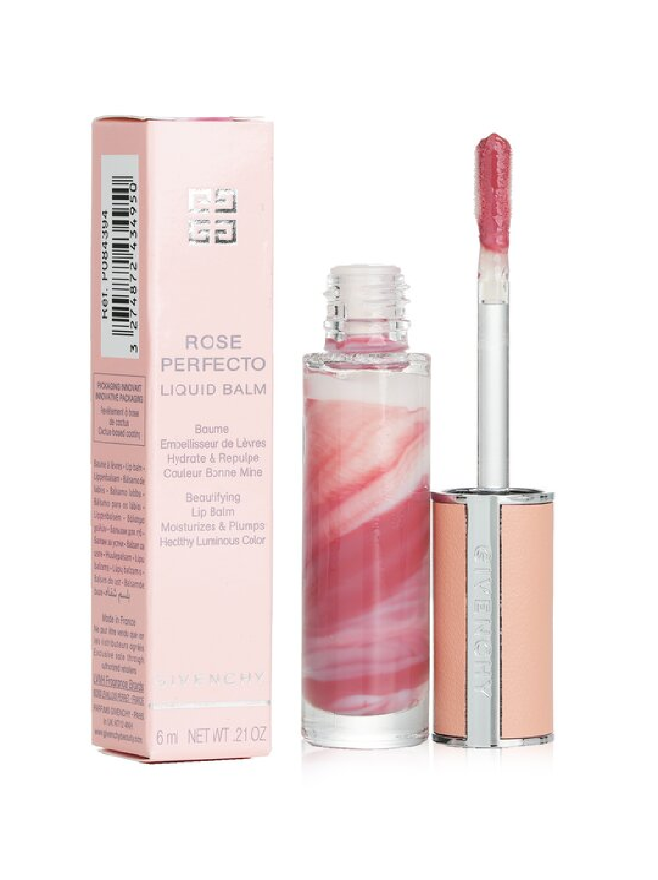 Rose Perfecto Liquid Lip Balm Pink Nude