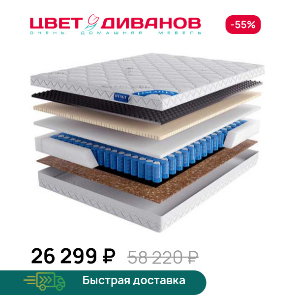 Матрас Inter Active, Inter Active 80 x 190
Матрас Inter Active, Inter Active 80 x 190