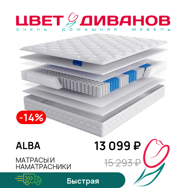 Матрас Alba, Alba 80 x 200
Матрас Alba, Alba 80 x 200