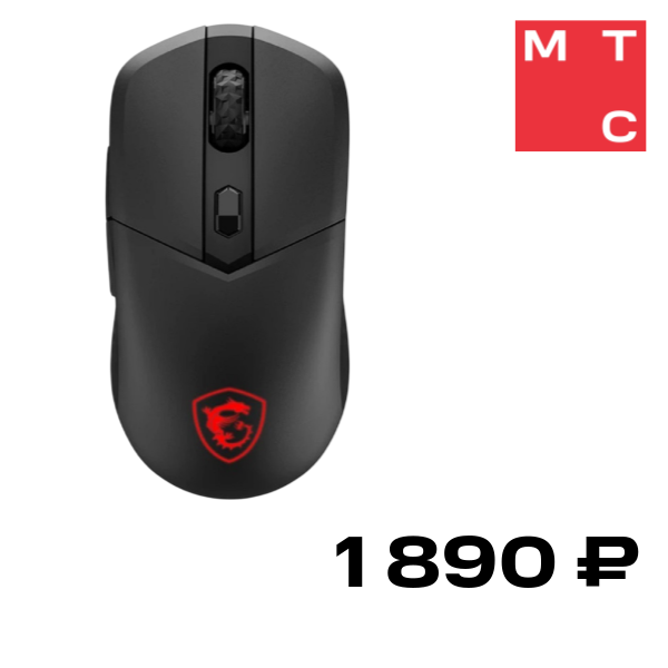 Мышь беспроводная MSI, Versa 300 Wireless Черная
Мышь беспроводная MSI, Versa 300 Wireless Черная