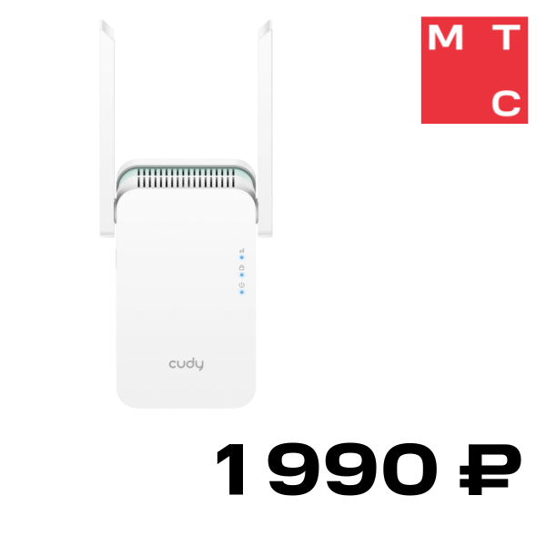 Усилитель сигнала Cudy, RE1500 Белый
Усилитель сигнала Cudy, RE1500 Белый