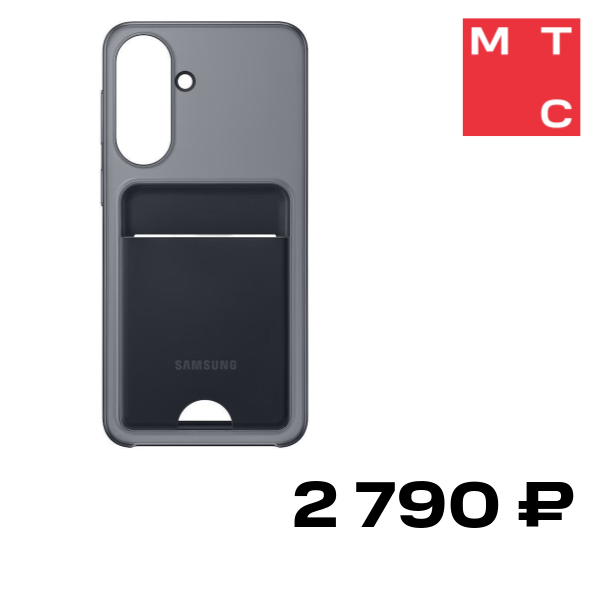 Чехол-накладка Samsung, Card Slot Case A57 5G Чёрный
Чехол-накладка Samsung, Card Slot Case A57 5G Чёрный
