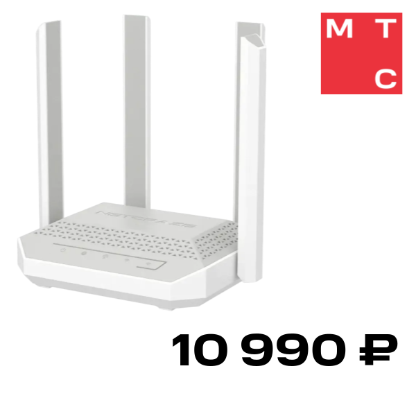 Роутер Netcraze, Speedster 4G+ NC-2911 Белый
Роутер Netcraze, Speedster 4G+ NC-2911 Белый