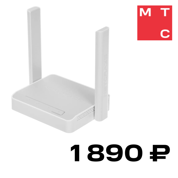 Роутер Netcraze, Starter NC-1121 Белый
Роутер Netcraze, Starter NC-1121 Белый