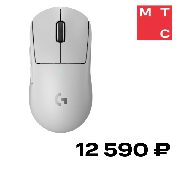 Мышь беспроводная Logitech, G Pro X Superlight 2 Белая
Мышь беспроводная Logitech, G Pro X Superlight 2 Белая
