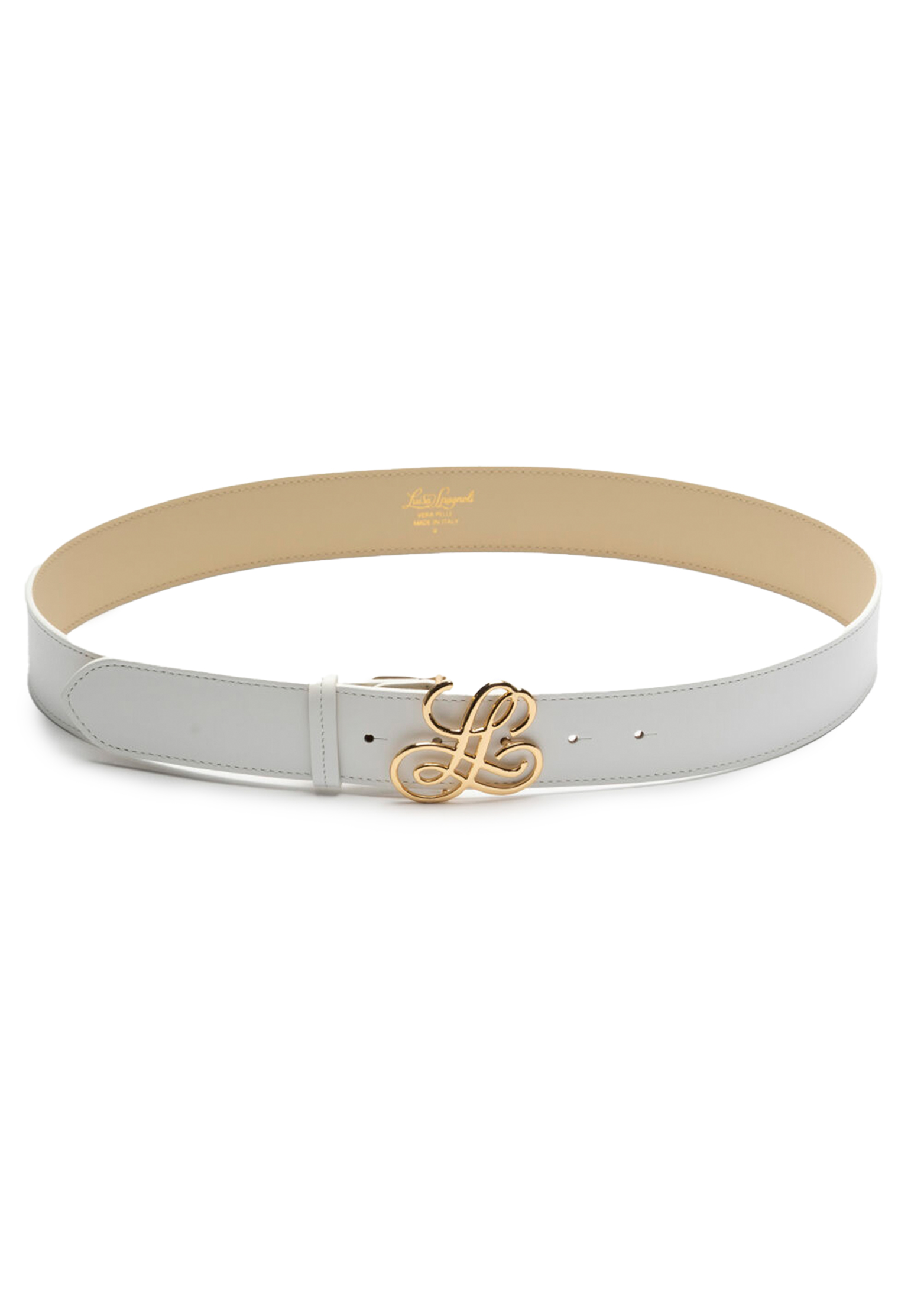 Ремень LUISA SPAGNOLI, Белый, Белый
Ремень LUISA SPAGNOLI, Белый, Белый