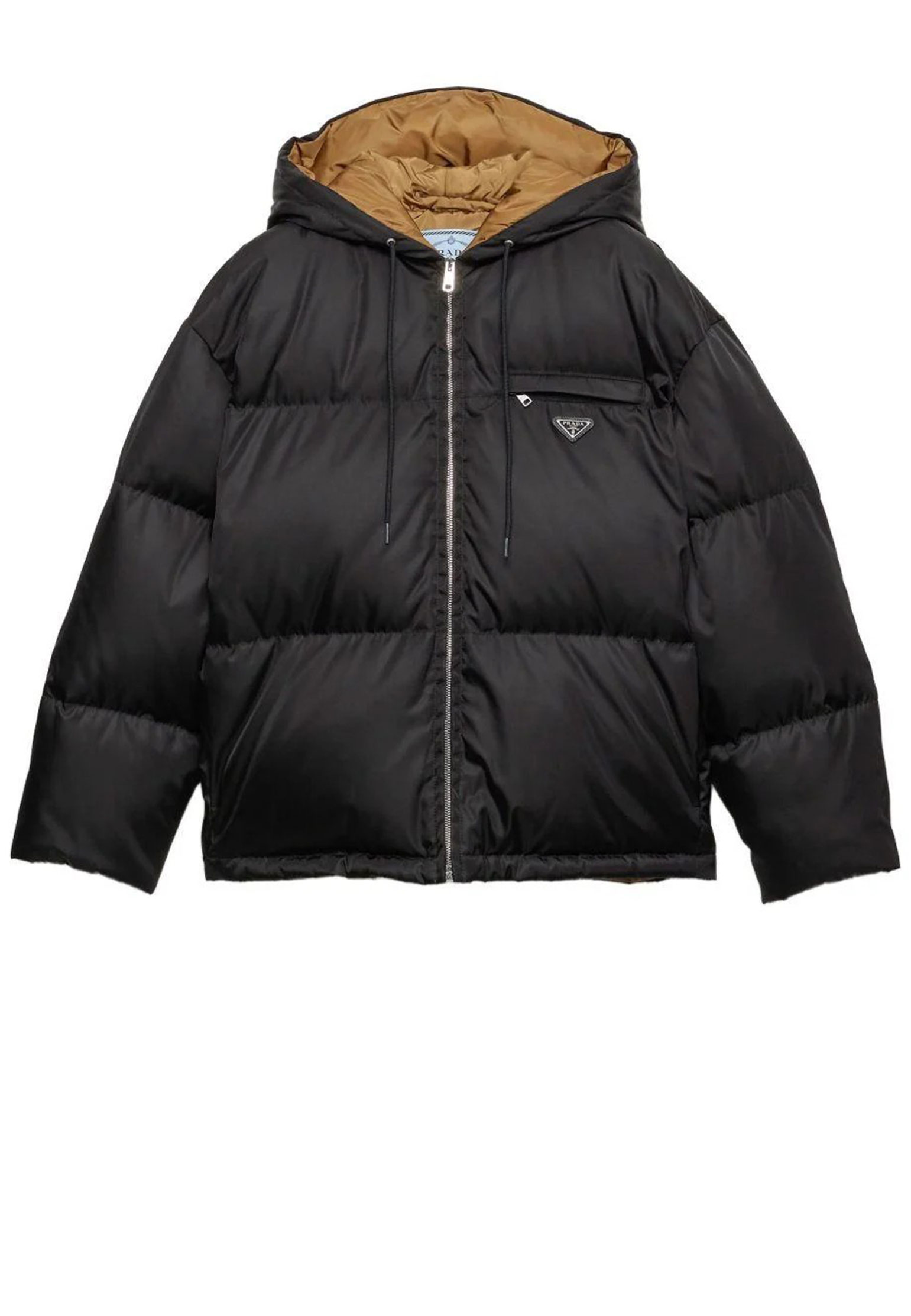 Пуховик PRADA, Черный, Черный
Пуховик PRADA, Черный, Черный