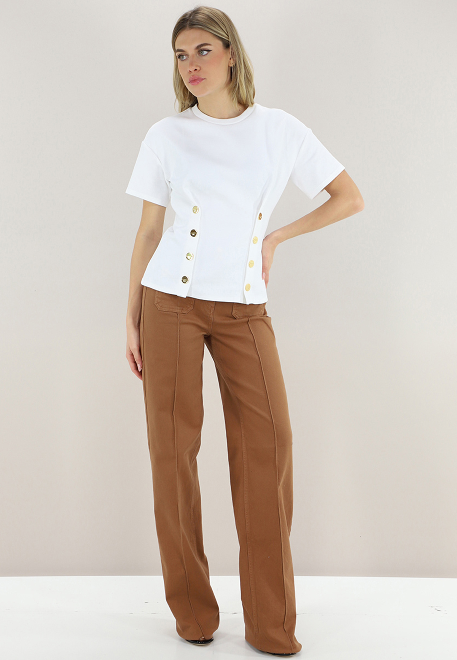 Футболка ELISABETTA FRANCHI, Белый, Белый
Футболка ELISABETTA FRANCHI, Белый, Белый