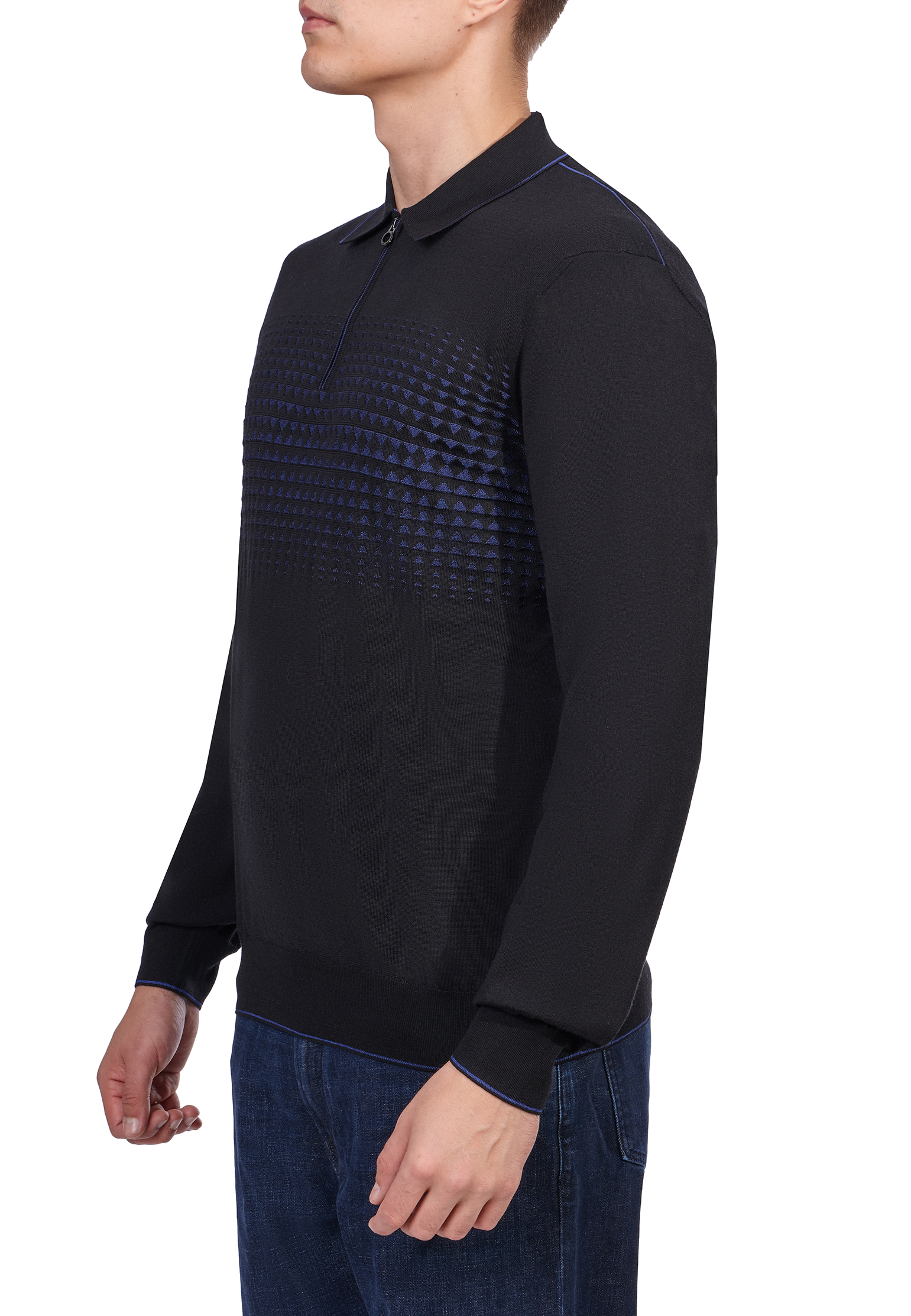 Поло STEFANO RICCI, Черный, Черный 
Поло STEFANO RICCI, Черный, Черный