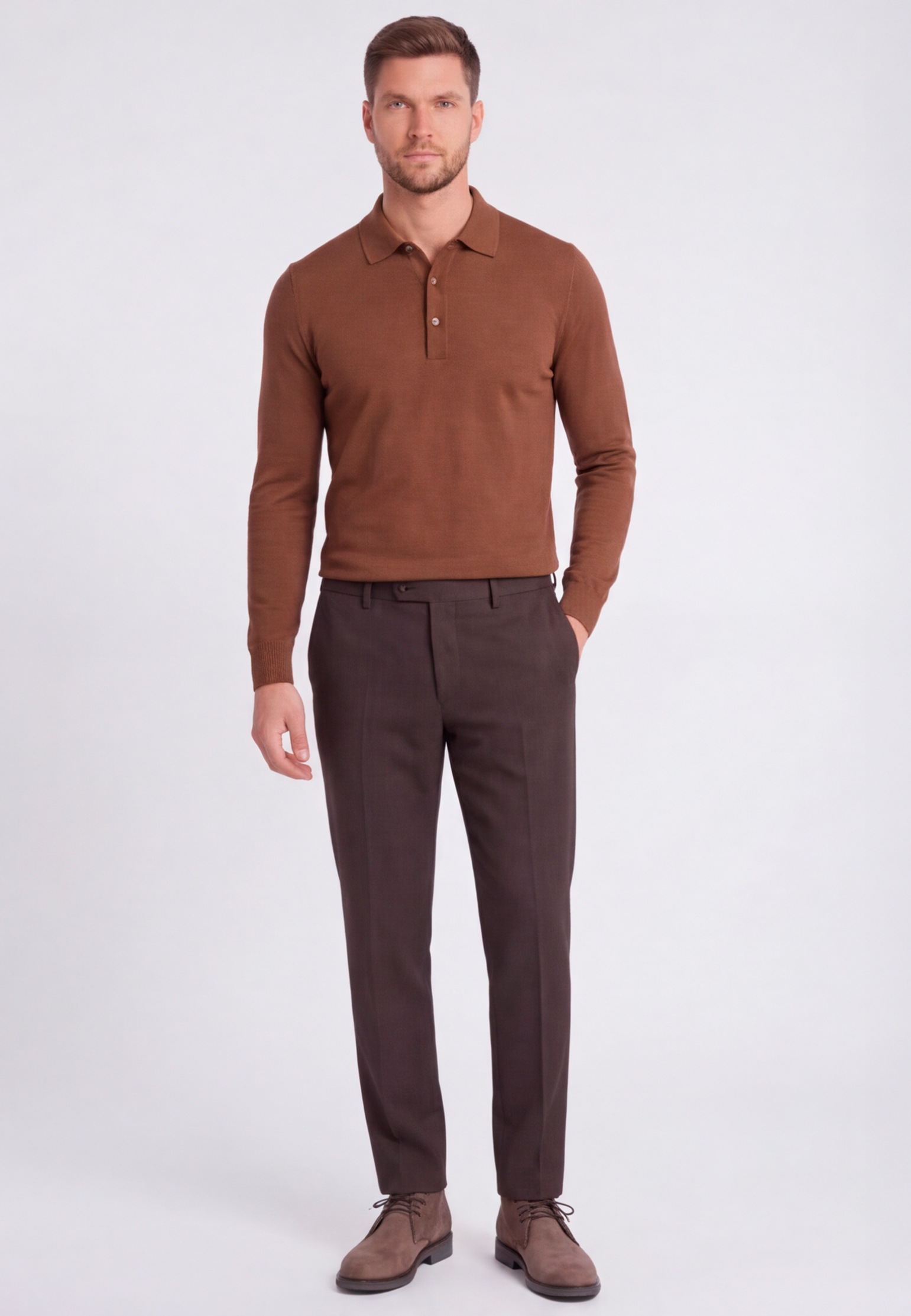 Рубашка-поло CORNELIANI, Коричневый, Коричневый
Рубашка-поло CORNELIANI, Коричневый, Коричневый