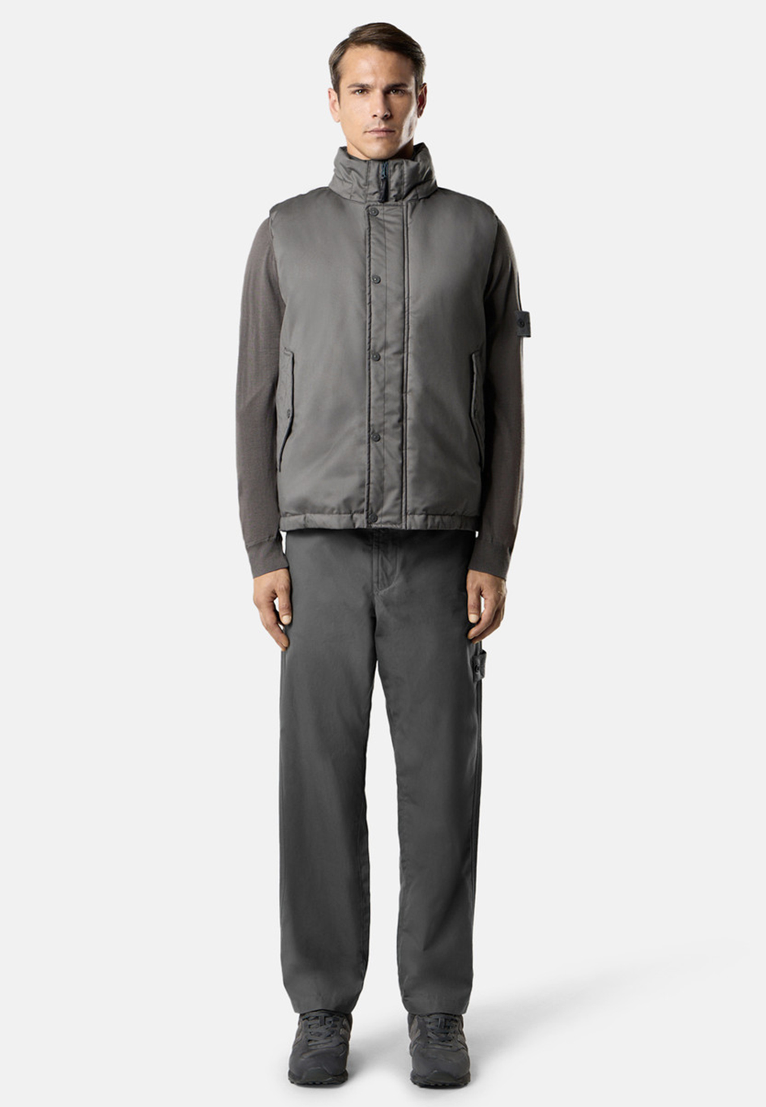 Брюки STONE ISLAND, Серый, Серый
Брюки STONE ISLAND, Серый, Серый