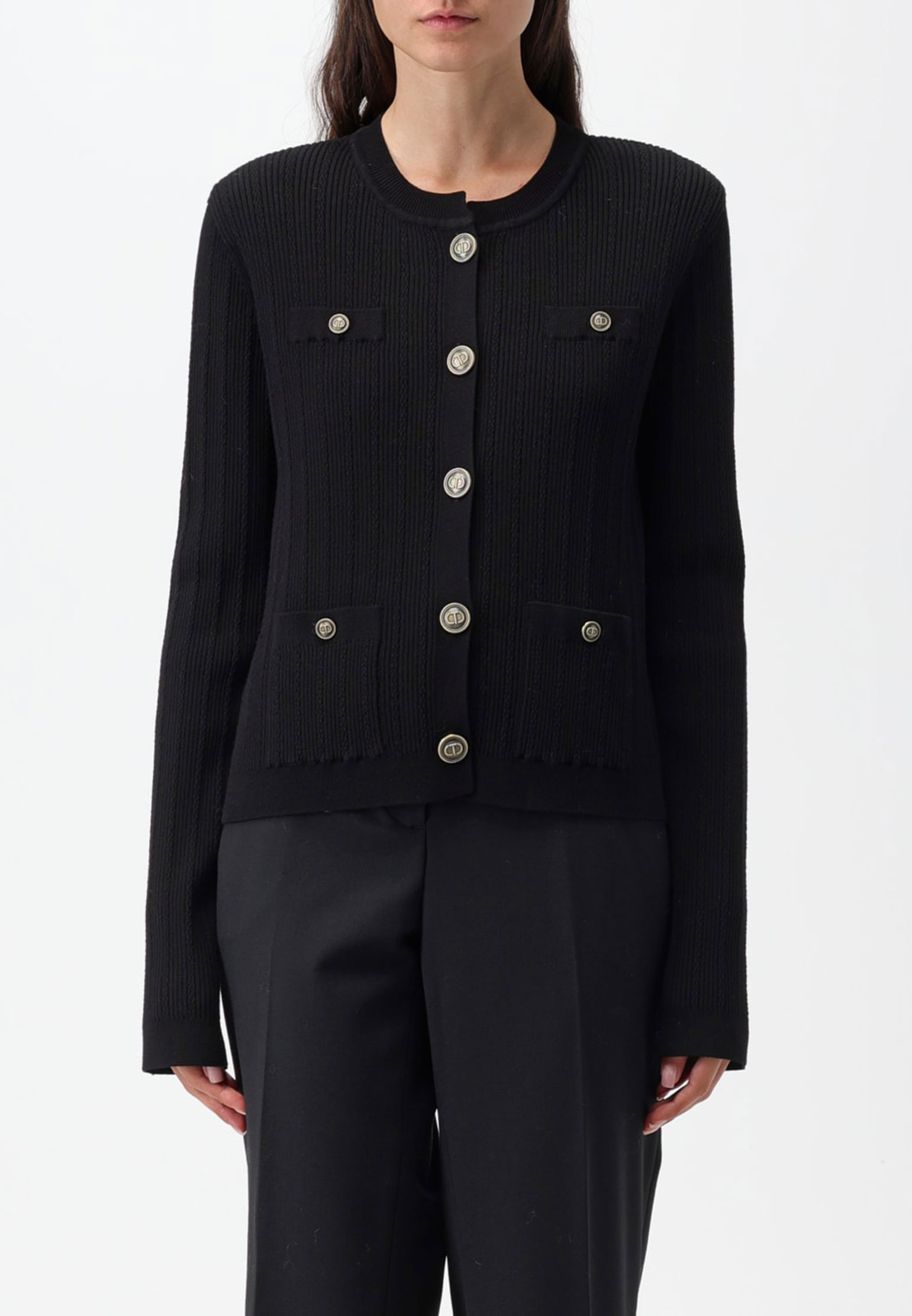 Жакет TWINSET Milano, Черный, Черный
Жакет TWINSET Milano, Черный, Черный