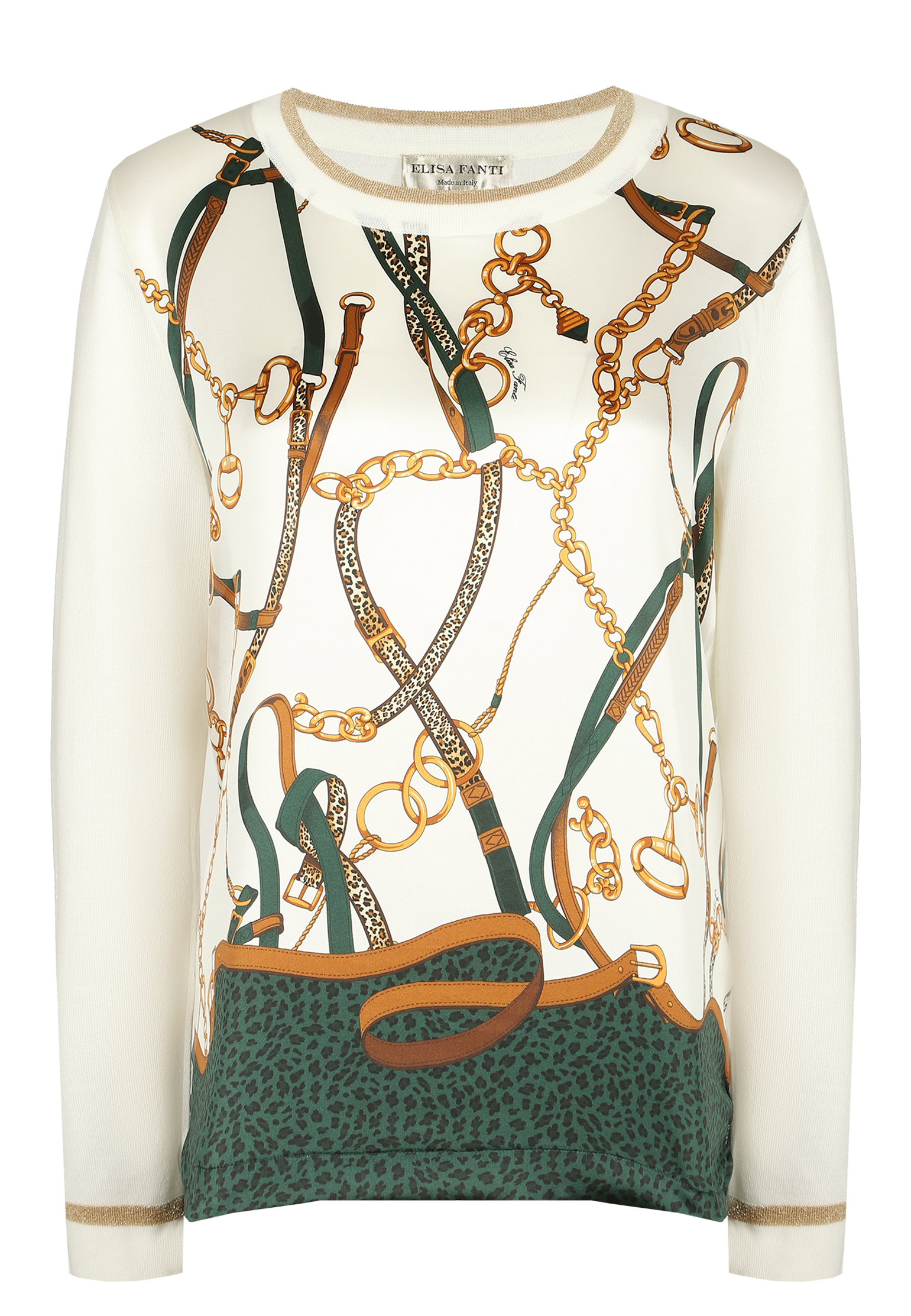 Пуловер ELISA FANTI, Белый, Белый
Пуловер ELISA FANTI, Белый, Белый