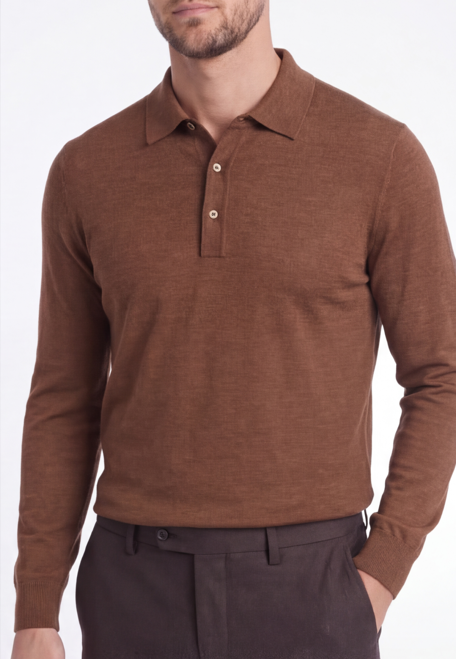 Поло CORNELIANI, Коричневый, Коричневый
Поло CORNELIANI, Коричневый, Коричневый