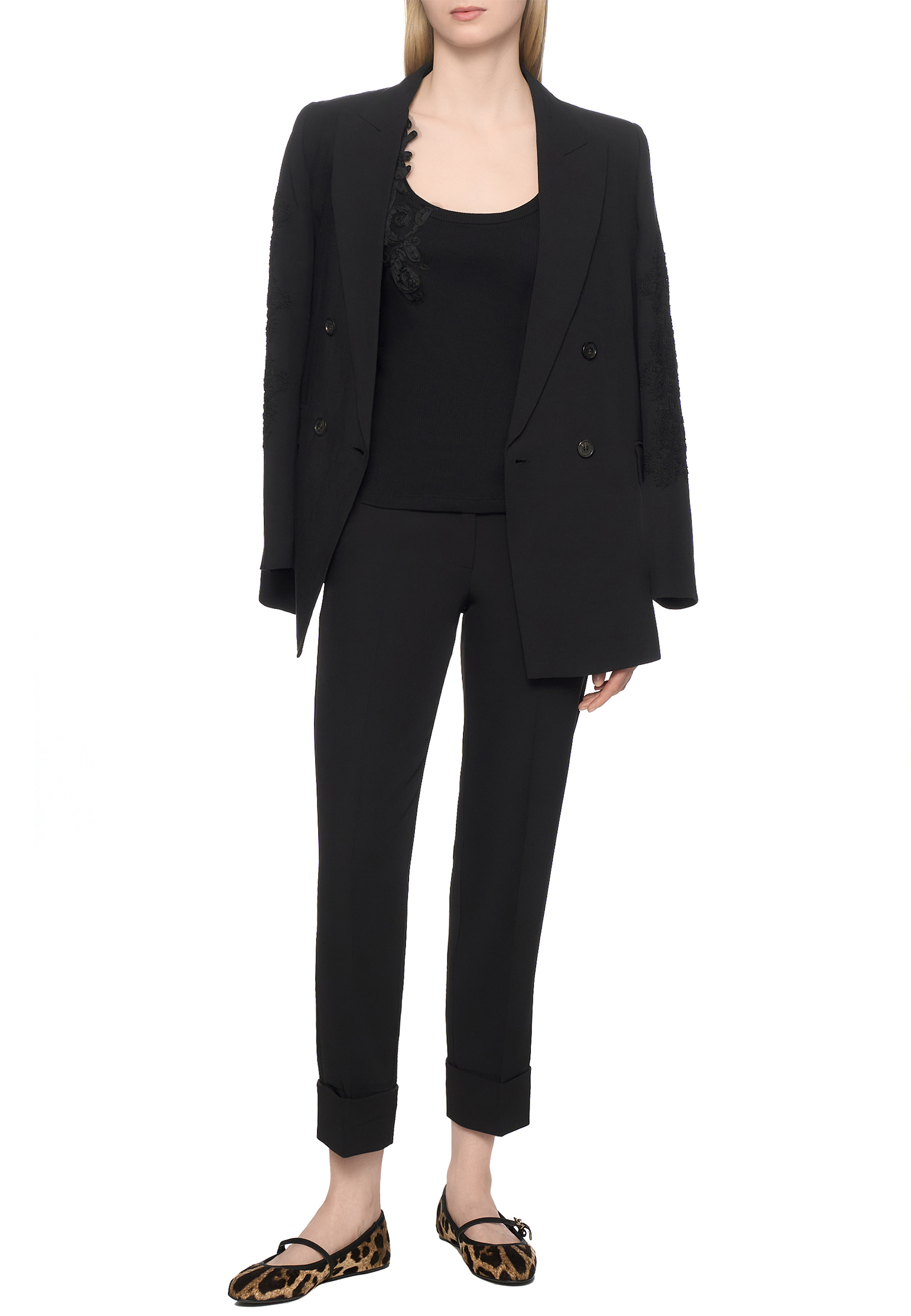 Майка ERMANNO FIRENZE, Черный, Черный
Майка ERMANNO FIRENZE, Черный, Черный