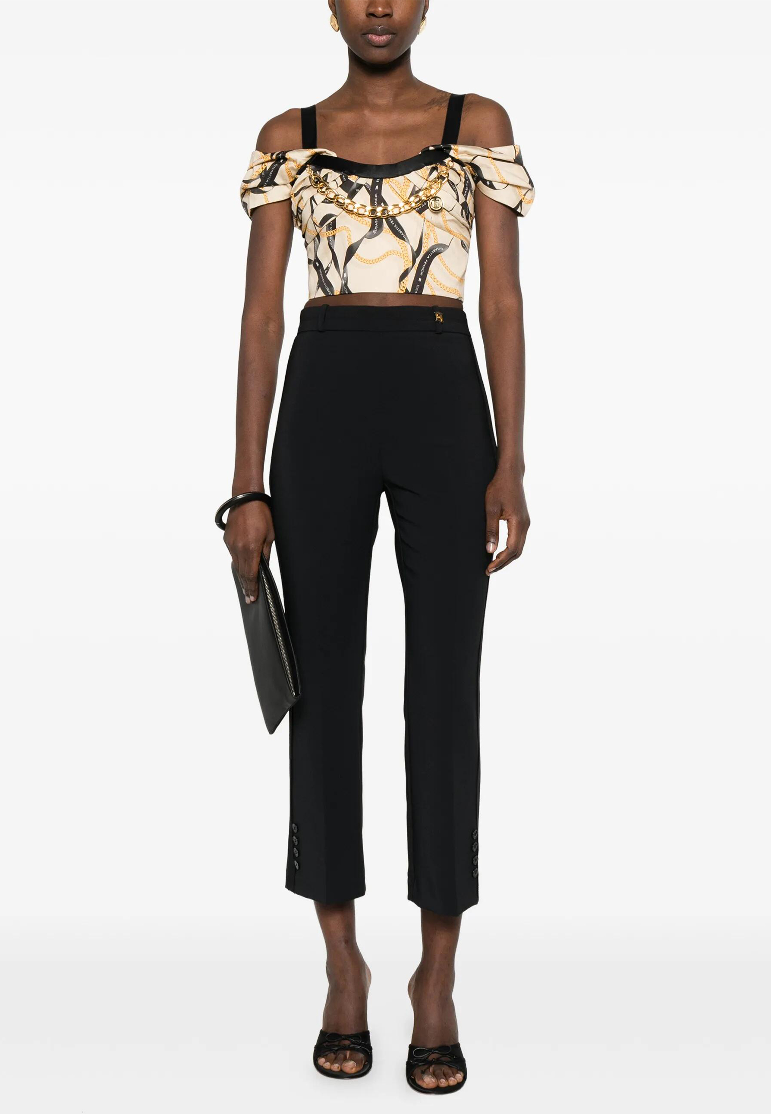 Топ ELISABETTA FRANCHI, Разноцветный, Разноцветный
Топ ELISABETTA FRANCHI, Разноцветный, Разноцветный