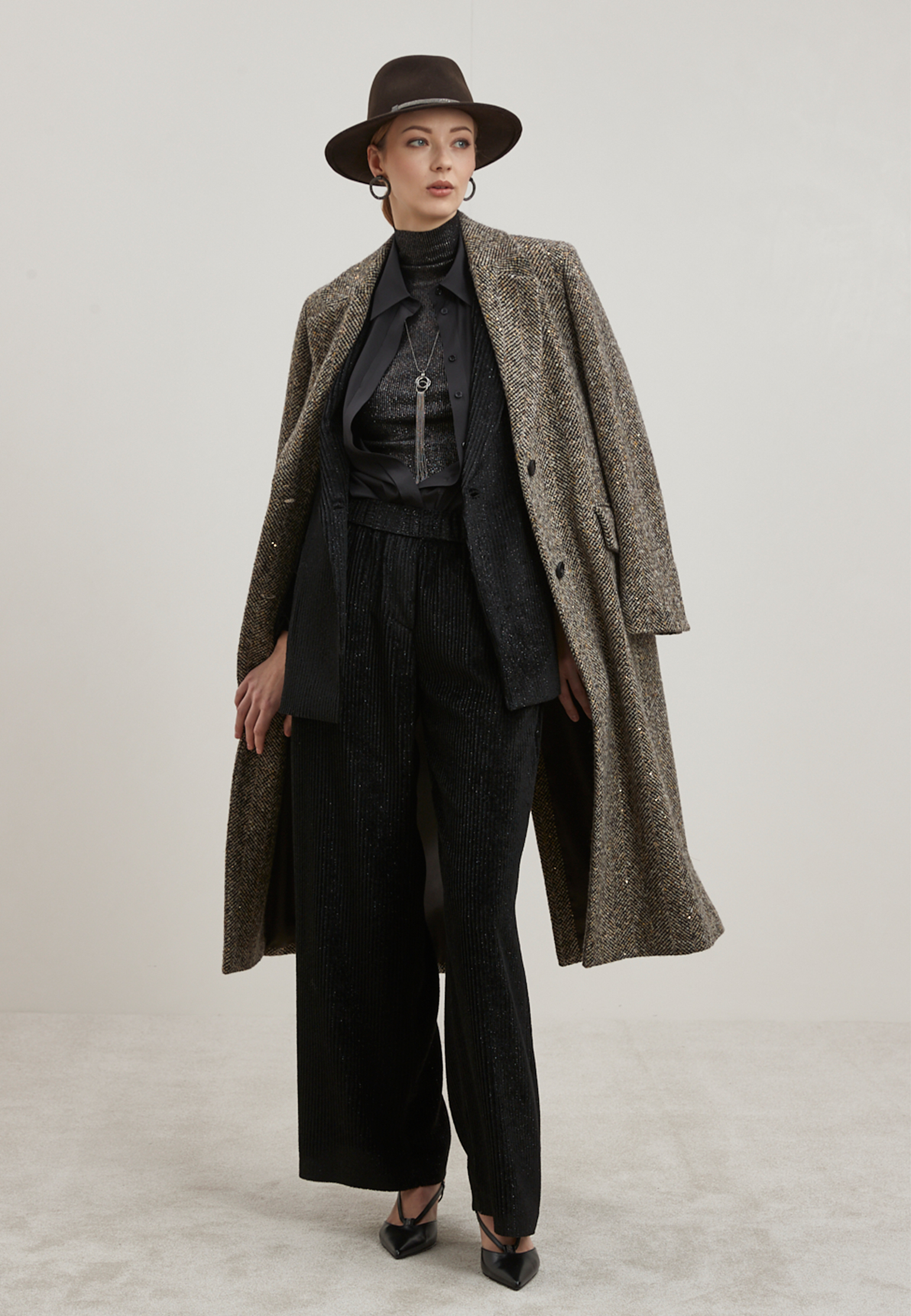 Брюки PESERICO AUREA, Черный, Черный
Брюки PESERICO AUREA, Черный, Черный