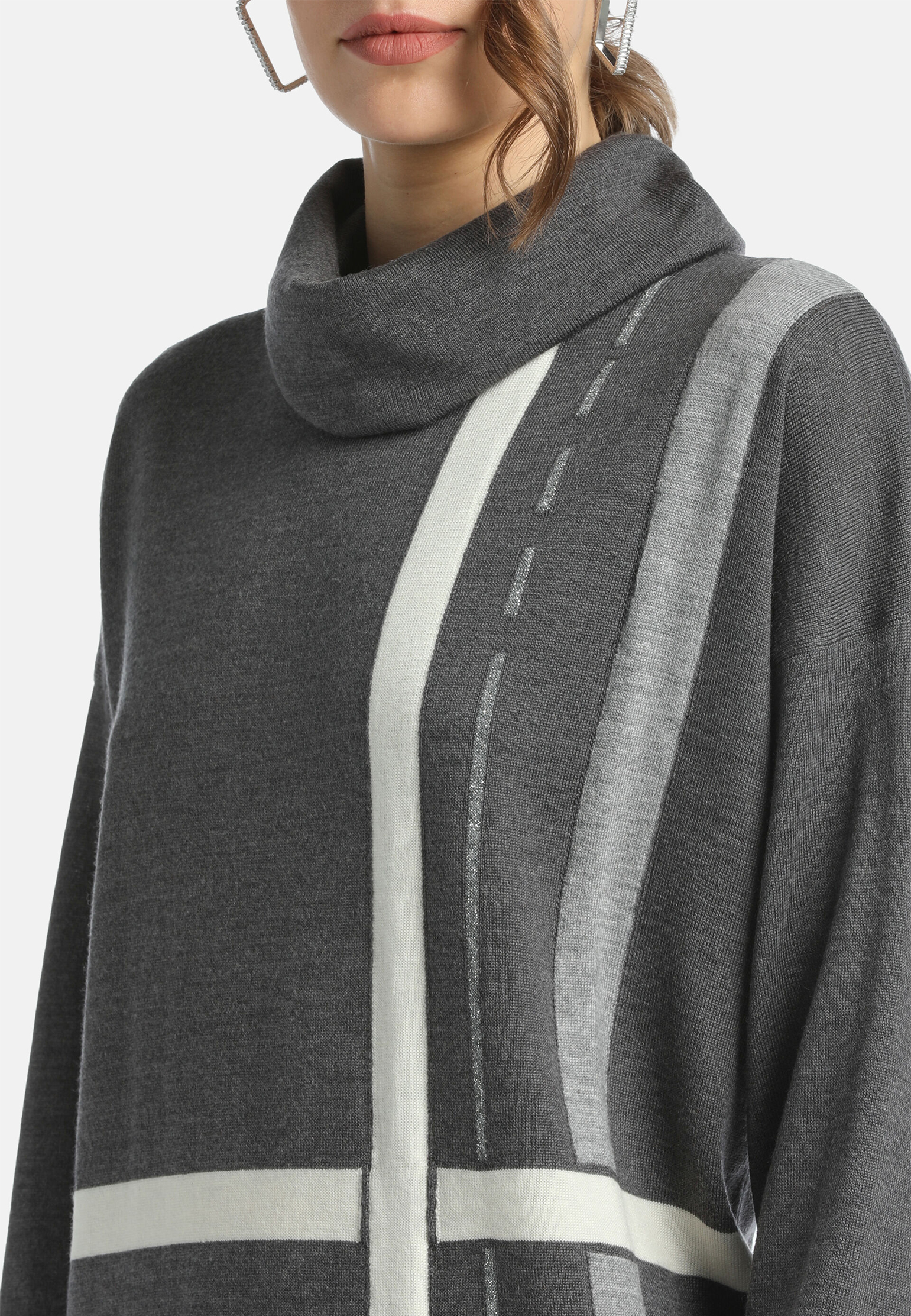 Свитер LUISA SPAGNOLI, Серый, Серый
Свитер LUISA SPAGNOLI, Серый, Серый