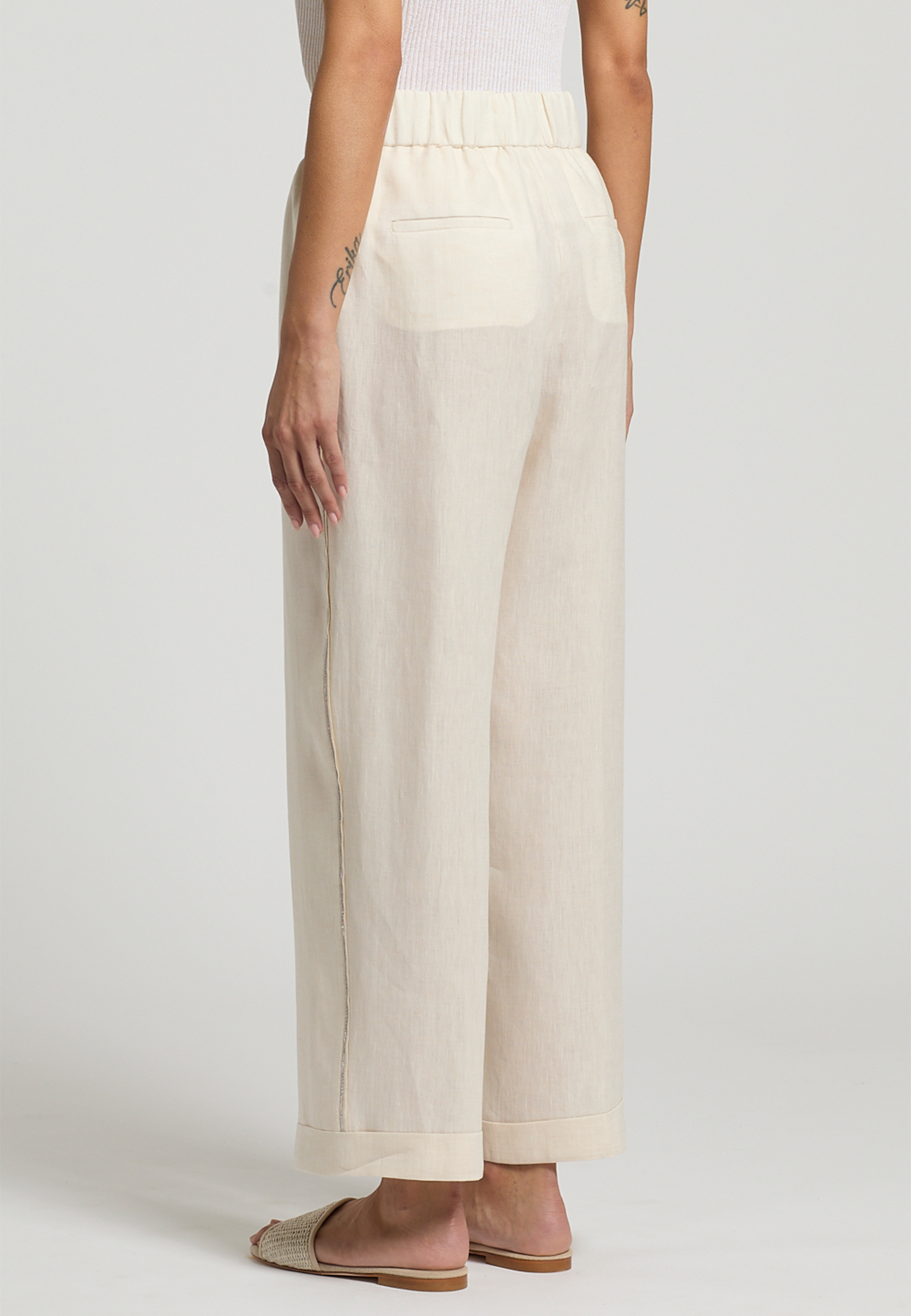 Брюки PESERICO, Белый, Белый
Брюки PESERICO, Белый, Белый