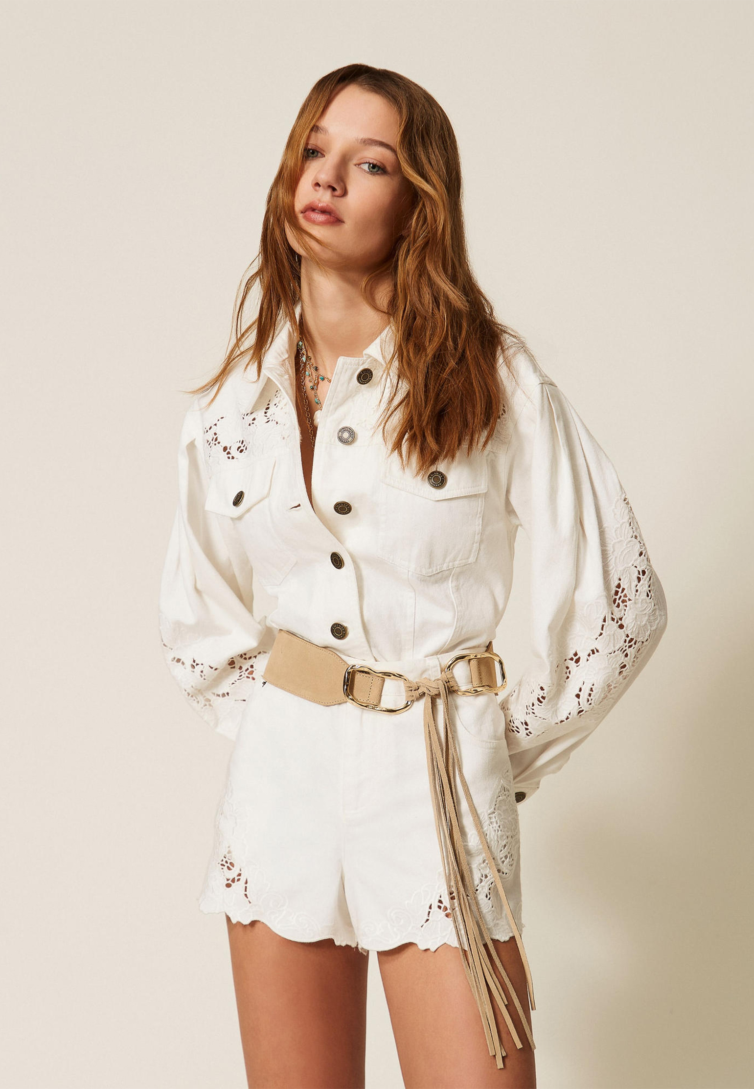 Шорты TWINSET Milano, Белый, Белый
Шорты TWINSET Milano, Белый, Белый