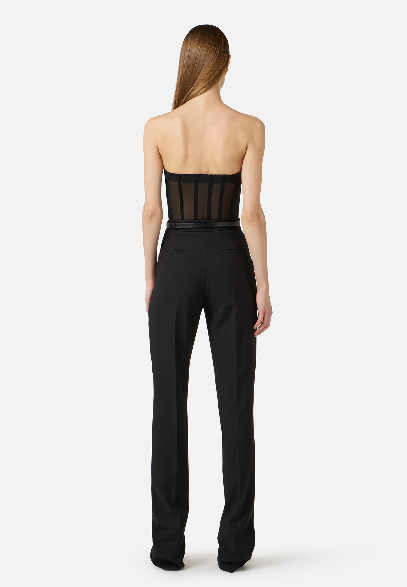 Топ ELISABETTA FRANCHI, Черный, Черный
Топ ELISABETTA FRANCHI, Черный, Черный