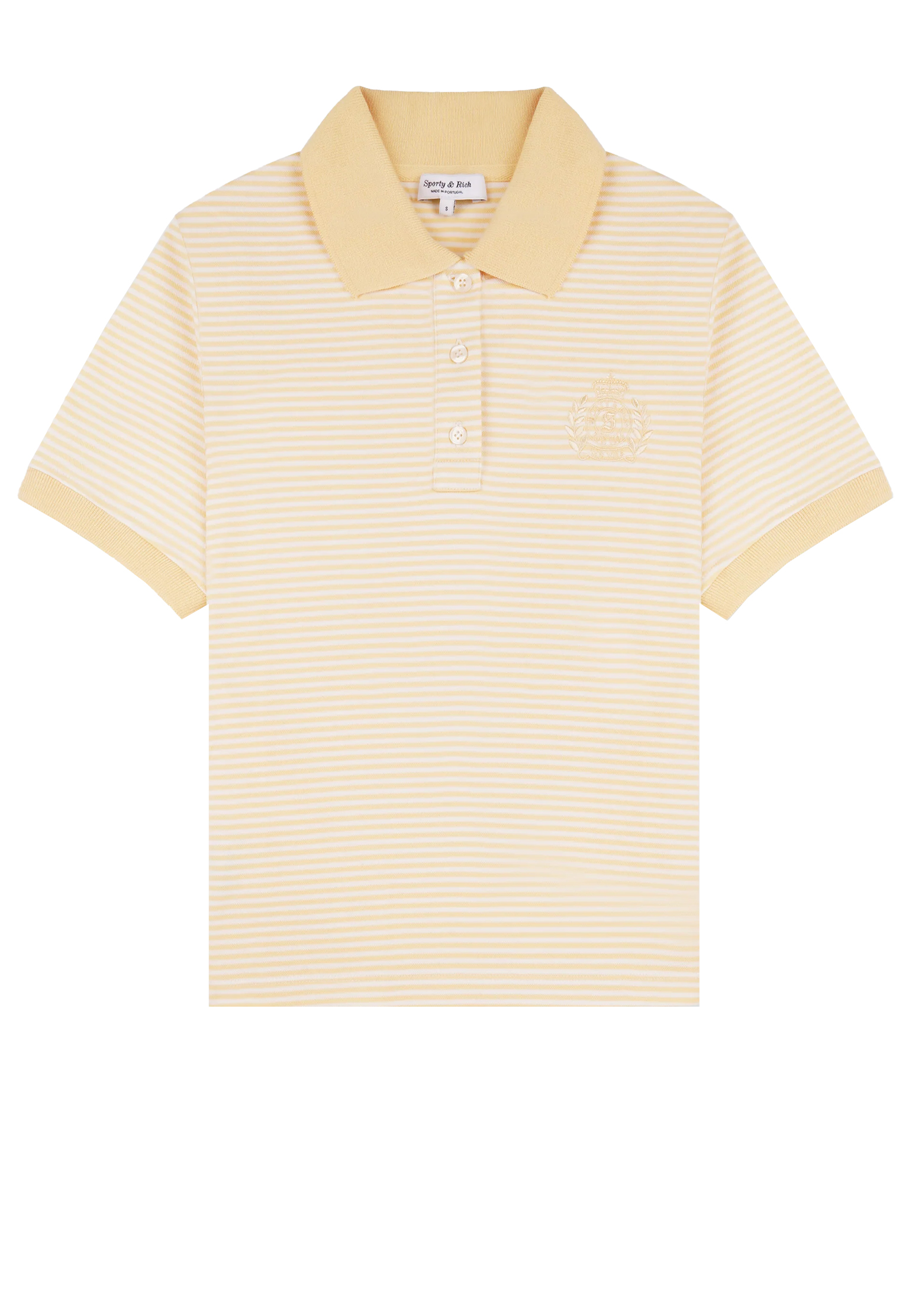 Поло SPORTY&RICH, Желтый, Желтый
Поло SPORTY&RICH, Желтый, Желтый