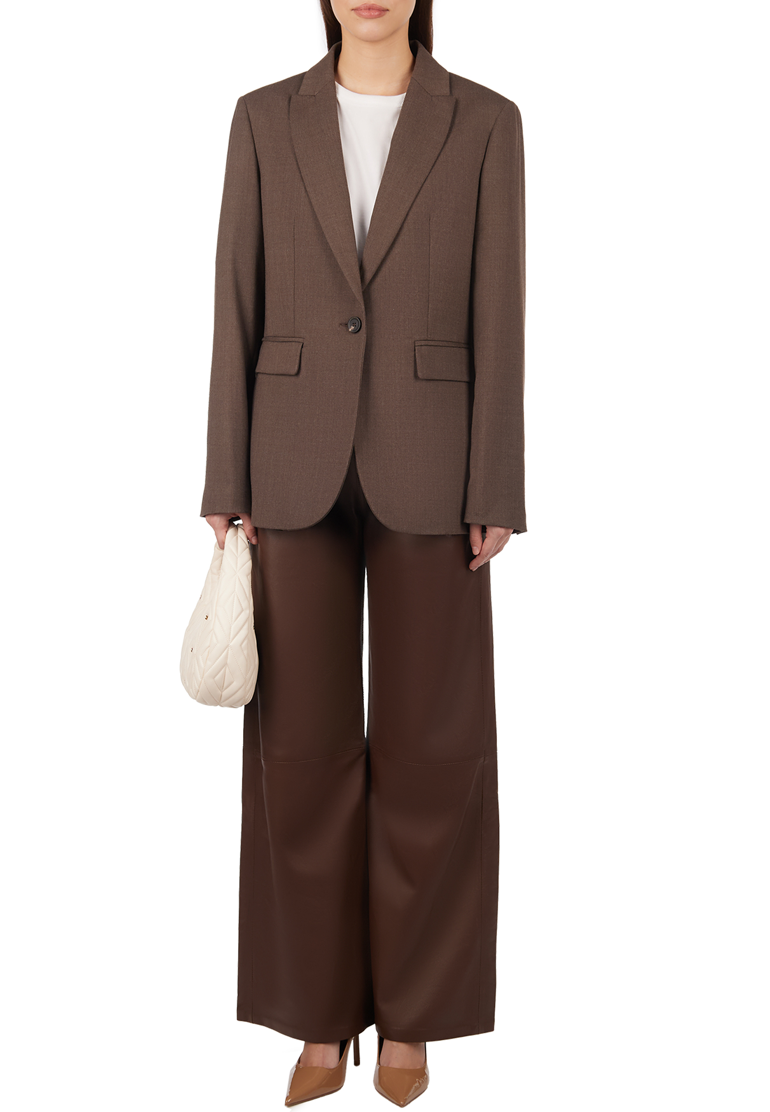 Брюки MAX&MOI, Коричневый, Коричневый
Брюки MAX&MOI, Коричневый, Коричневый