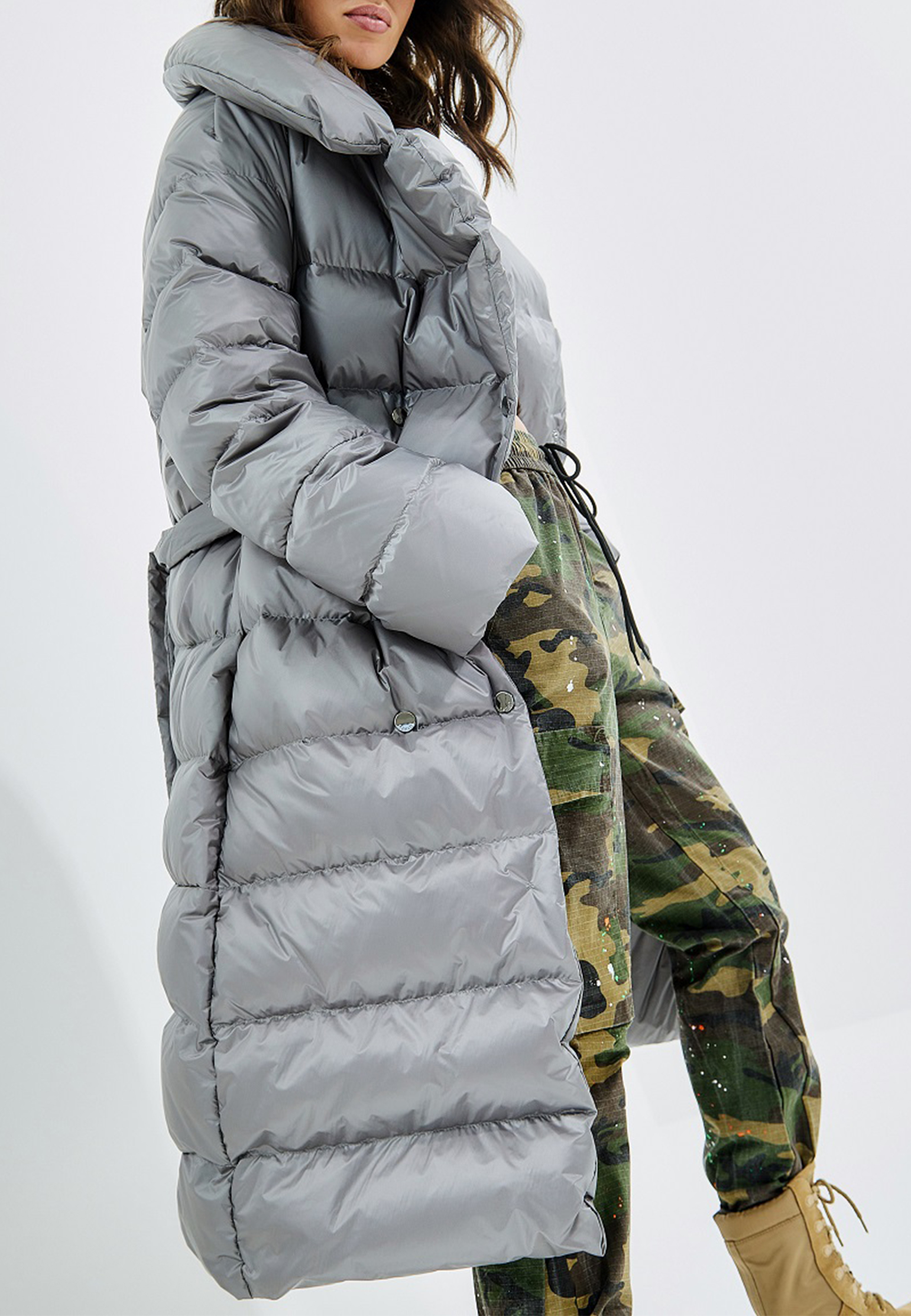 Пуховик LANAII, Серый, Серый
Пуховик LANAII, Серый, Серый