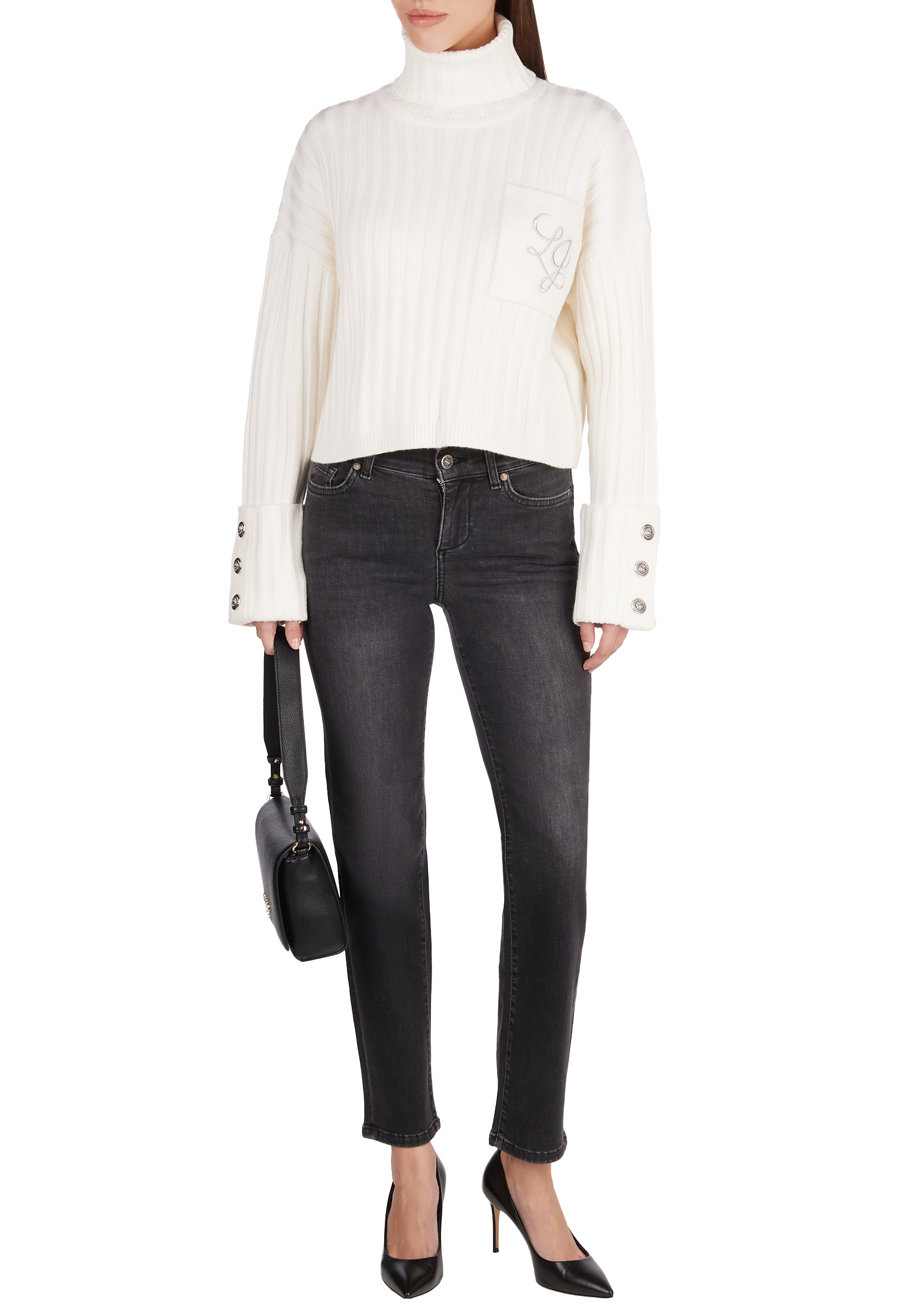 Свитер LIU JO, Белый, Белый
Свитер LIU JO, Белый, Белый