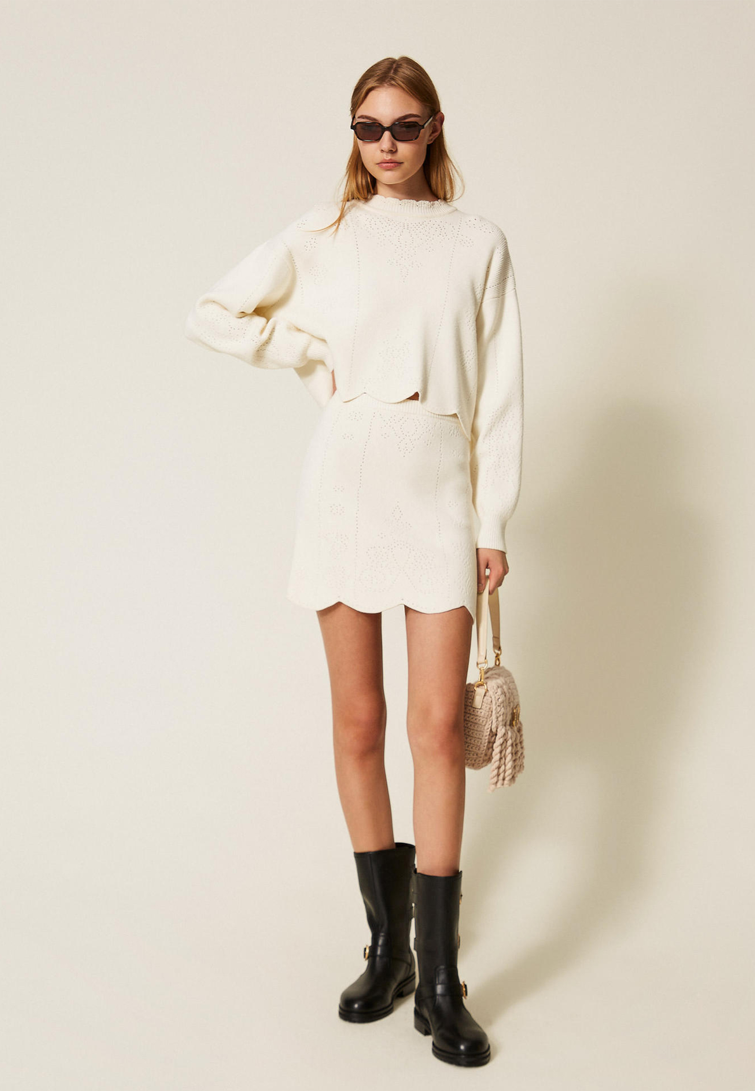 Джемпер TWINSET Milano, Белый, Белый
Джемпер TWINSET Milano, Белый, Белый