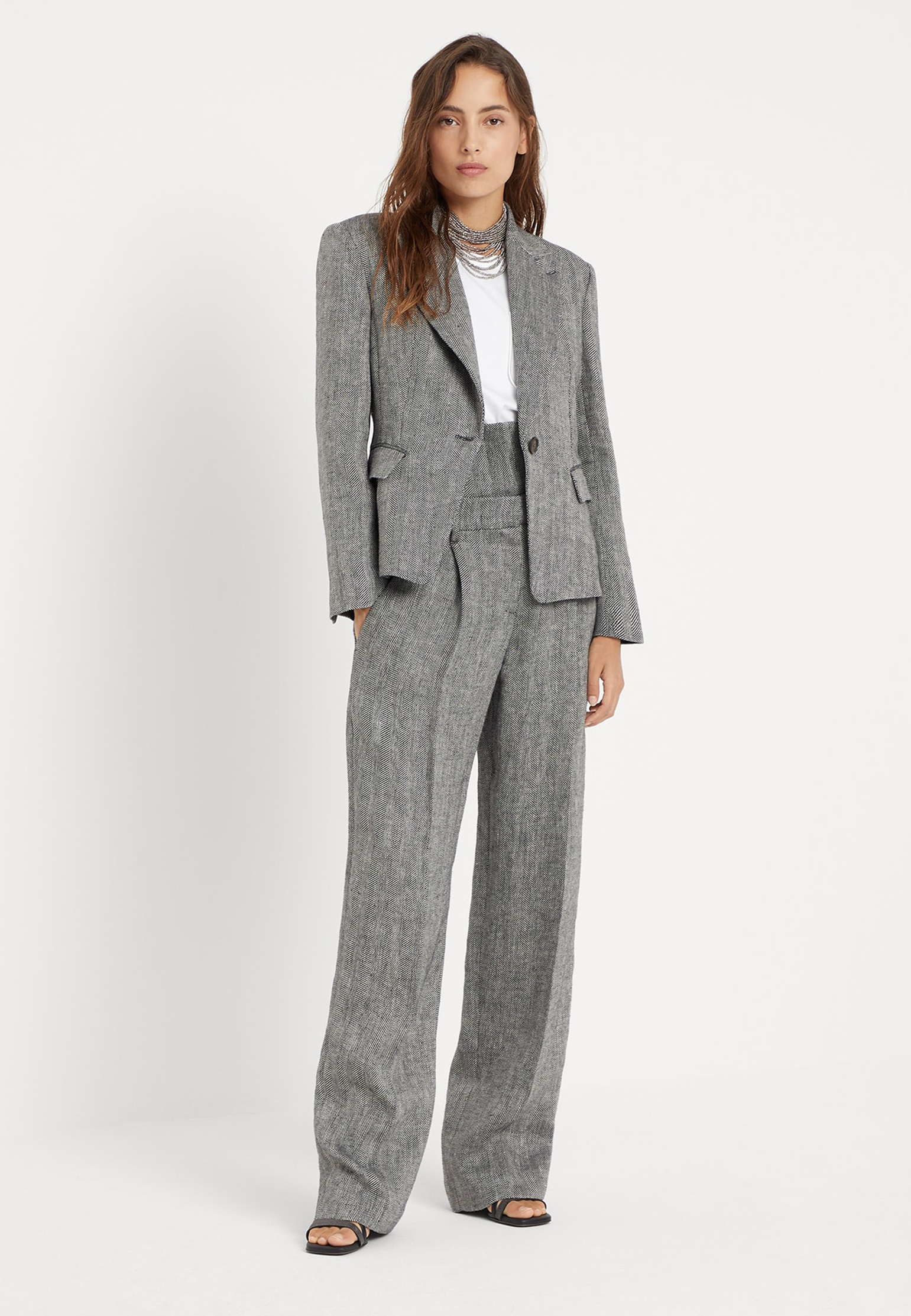 Футболка BRUNELLO CUCINELLI, Белый, Белый 
Футболка BRUNELLO CUCINELLI, Белый, Белый