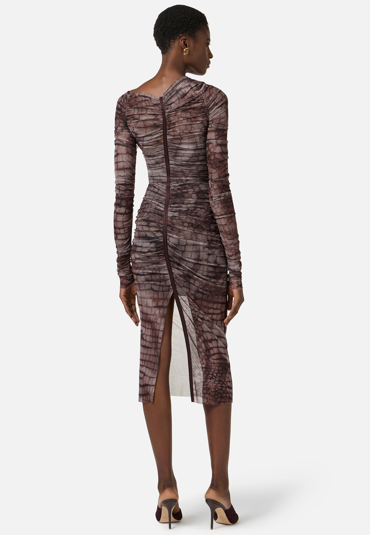 Платье ELISABETTA FRANCHI, Коричневый, Коричневый
Платье ELISABETTA FRANCHI, Коричневый, Коричневый