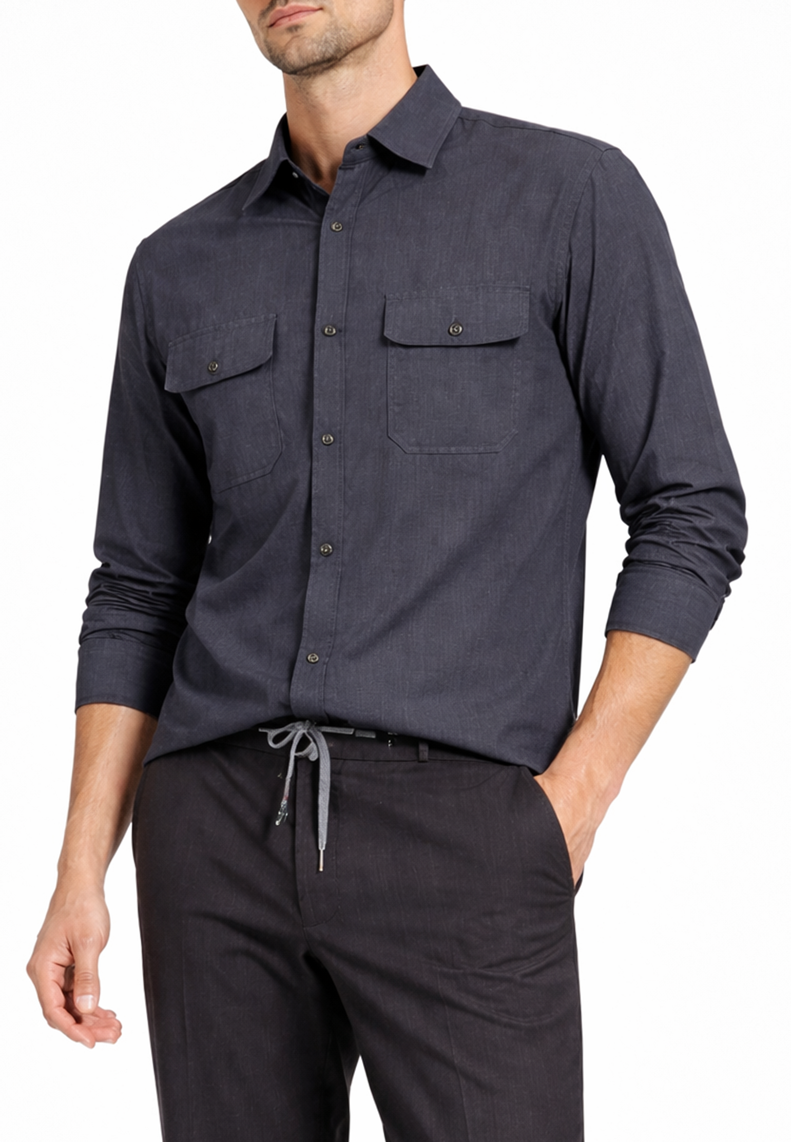 Рубашка MARCO PESCAROLO, Серый, Серый
Рубашка MARCO PESCAROLO, Серый, Серый