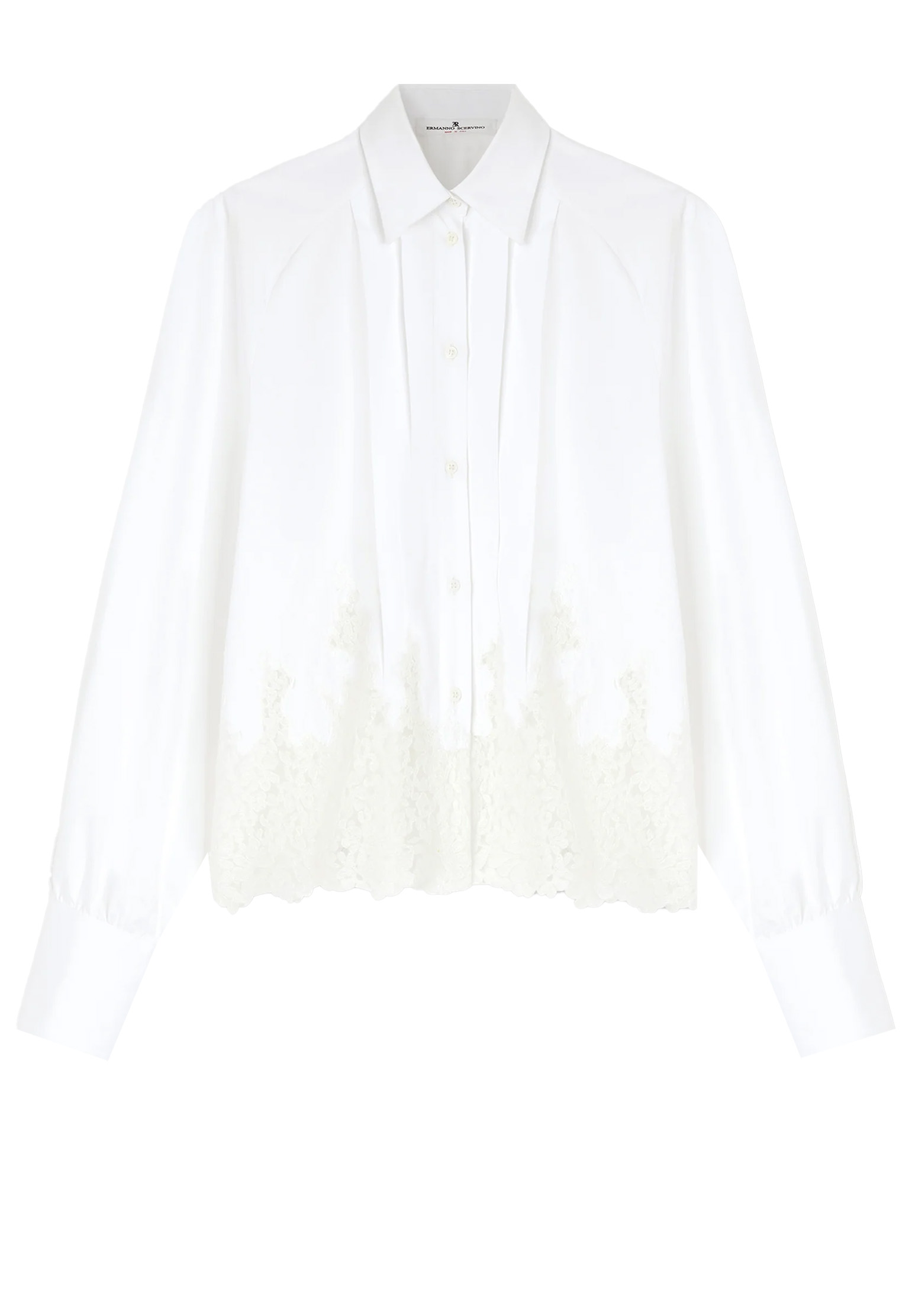 Рубашка ERMANNO SCERVINO, Белый, Белый
Рубашка ERMANNO SCERVINO, Белый, Белый