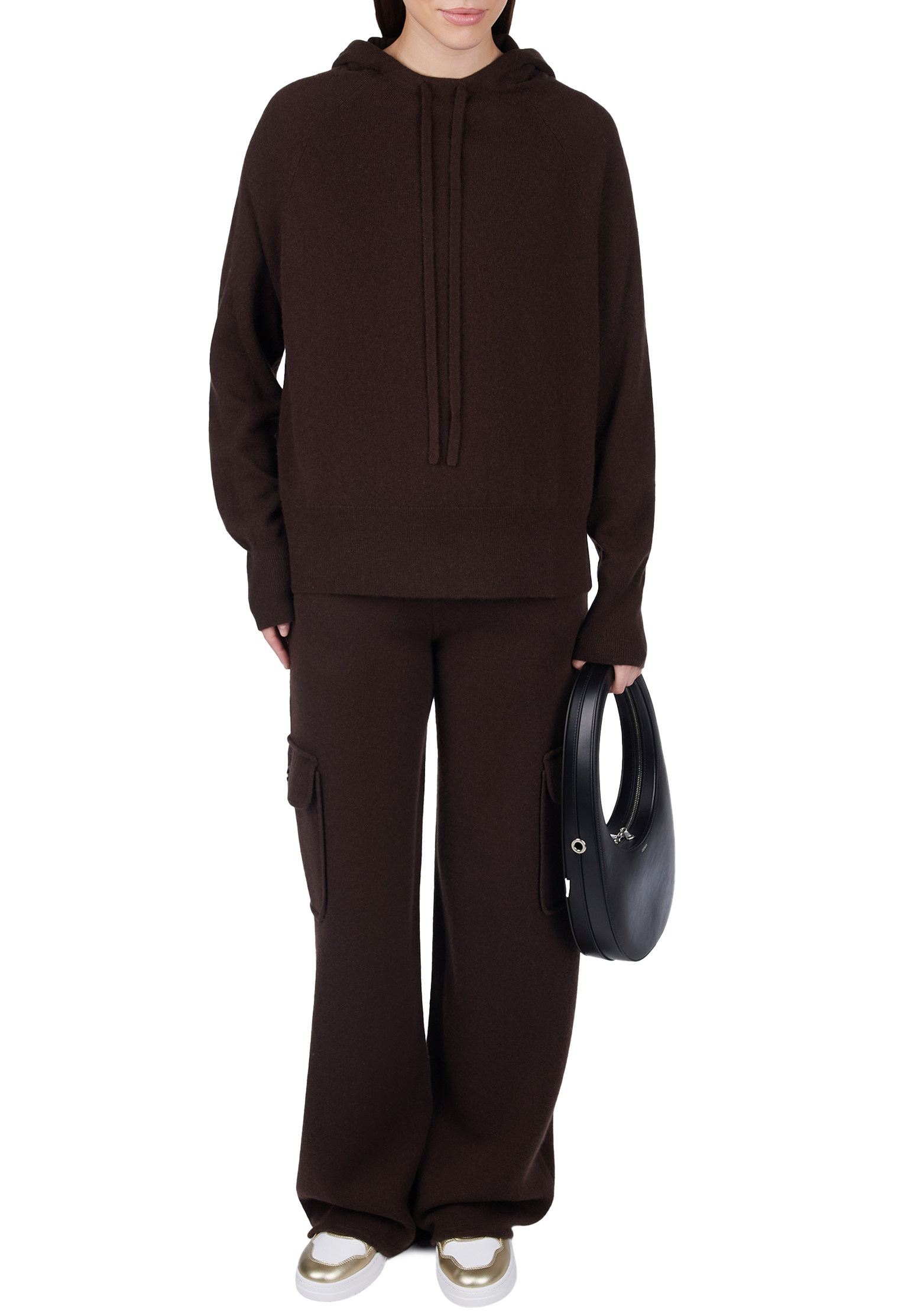 Джемпер ALLUDE, Коричневый, Коричневый
Джемпер ALLUDE, Коричневый, Коричневый