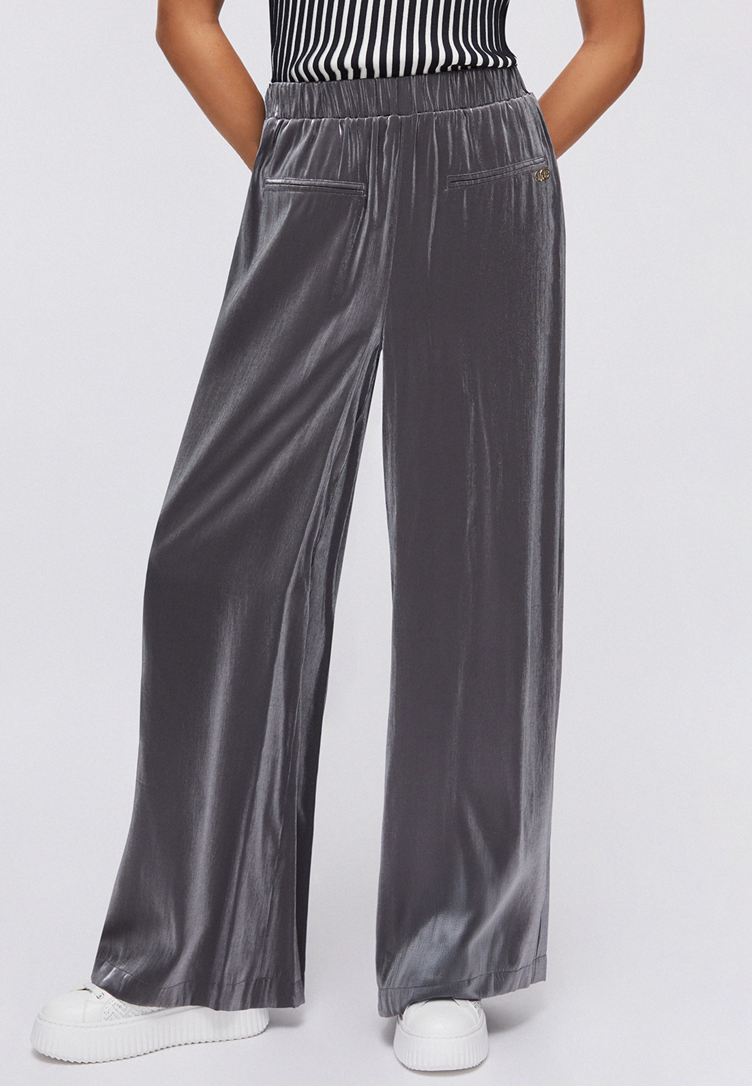 Брюки LIU JO, Серый, Серый
Брюки LIU JO, Серый, Серый