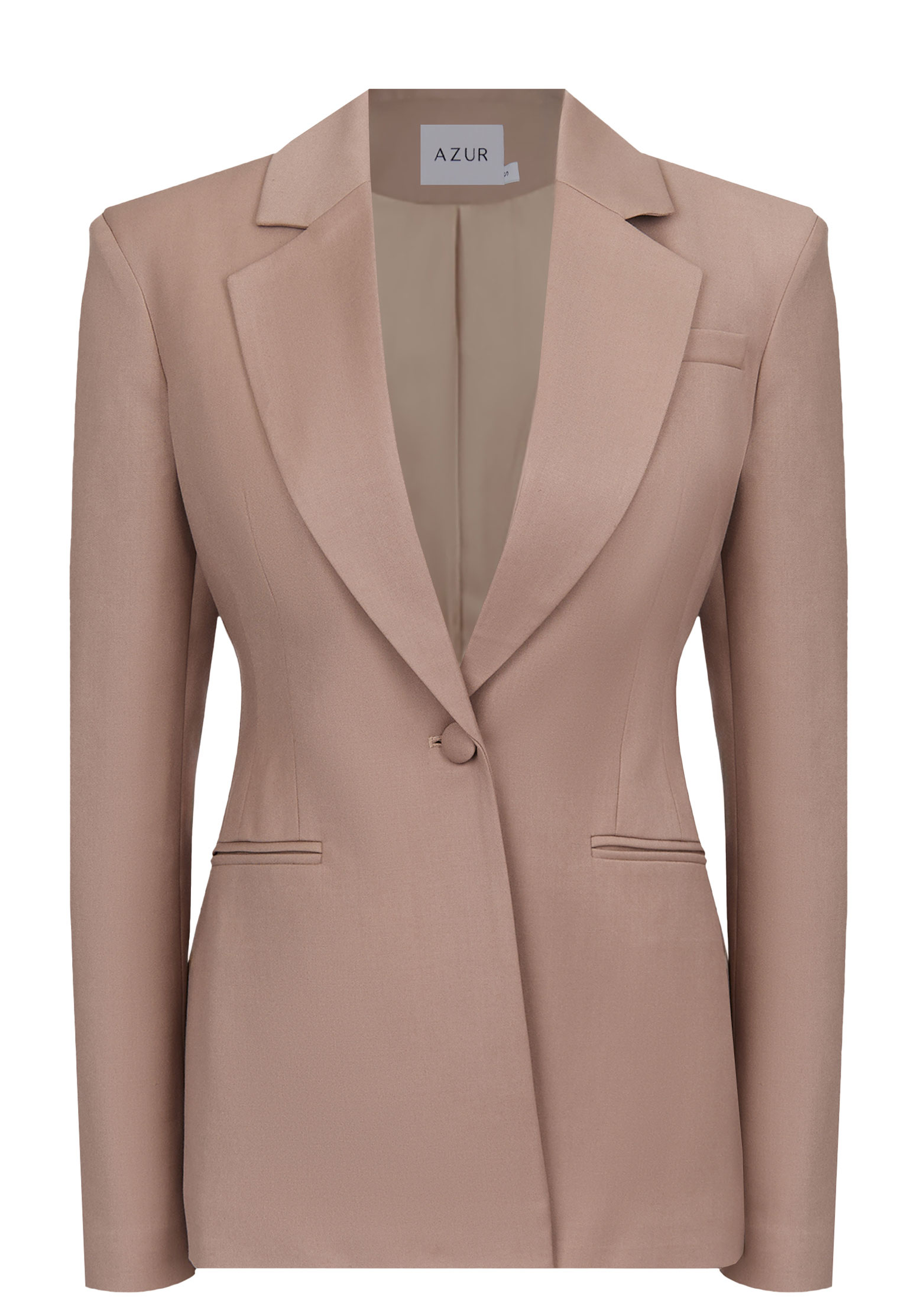 Приталенный жакет AZUR, Бежевый, Бежевый
Приталенный жакет AZUR, Бежевый, Бежевый