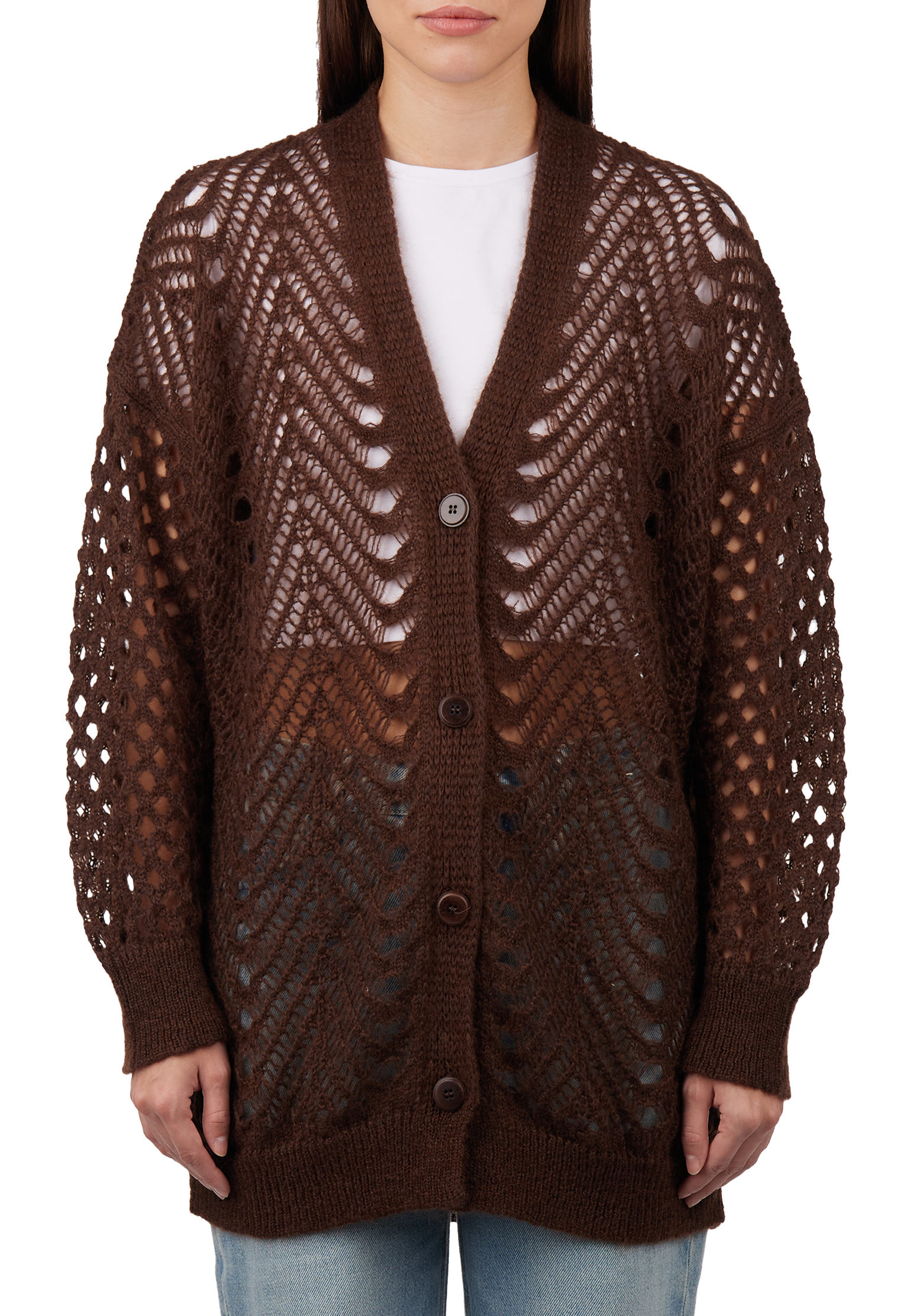 Кардиган TWINSET Milano, Коричневый, Коричневый
Кардиган TWINSET Milano, Коричневый, Коричневый