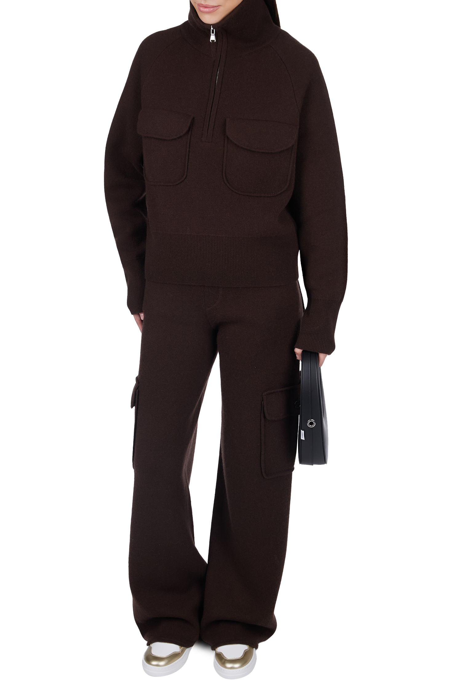 Жакет ALLUDE, Коричневый, Коричневый 
Жакет ALLUDE, Коричневый, Коричневый