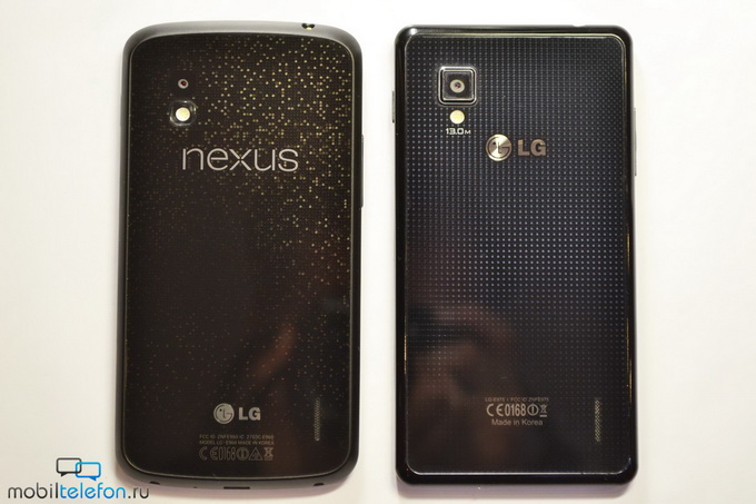 LG Nexus 4  LG Optimus G