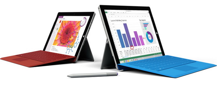 Microsoft   Surface 3    Intel