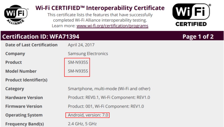 Samsung Galaxy Note 7 