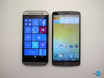 HTC One (M8)  WP 8.1     G3, Galaxy S5, Lumia 1520