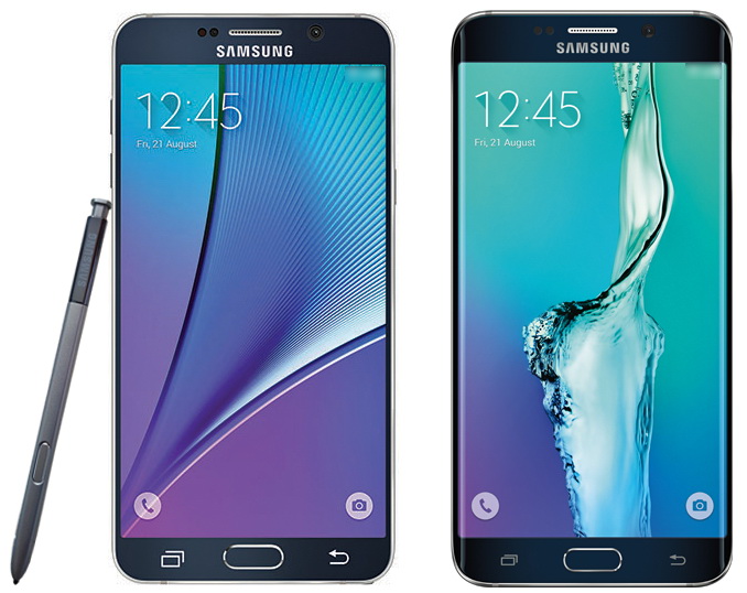 Samsung Galaxy Note 5  Galaxy S6 Edge+   