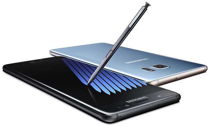 Corning:  Samsung Galaxy Note 7  ,   
