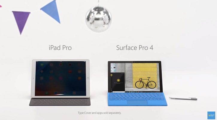 Microsoft  iPad Pro    Surface Pro 4 ()