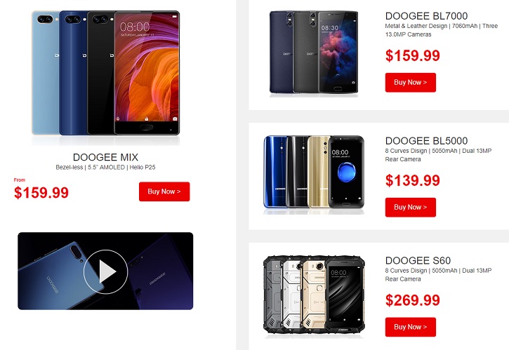 Doogee BL7000  BL5000    ,  S60  MIX Lite