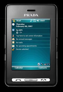 Windows Mobile 6  LG Prada