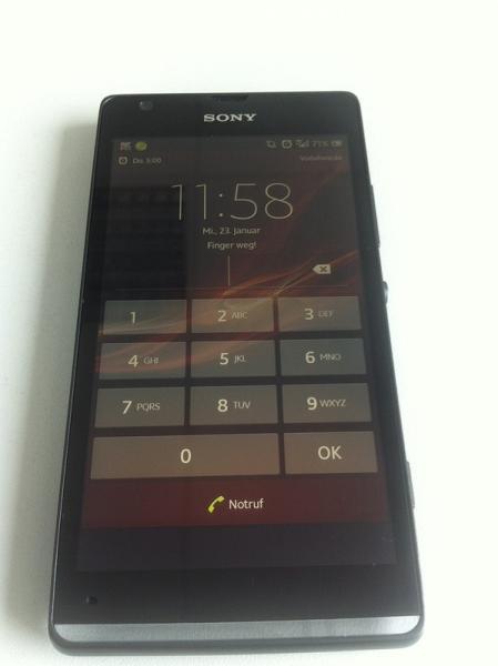 Sony Xpreria SP:  