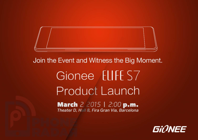 Gionee Elife S7 -    